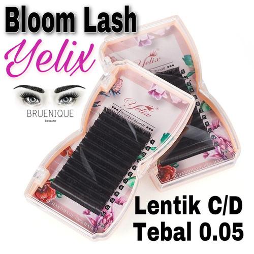 Gambar YELIX - BLOOM LASH / EASY FAN / PANDORA LASH - EYELASH EXTENSION - D-0.05, 9mm dari Bruenique Cosmetique Jakarta Barat Tokopedia