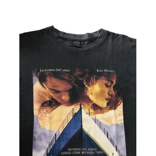 Jual Vintage Bootleg Titanic Shirt Kaos 