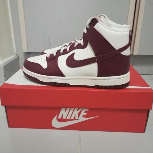 Jual Nike Dunk High Team Red WMNS 