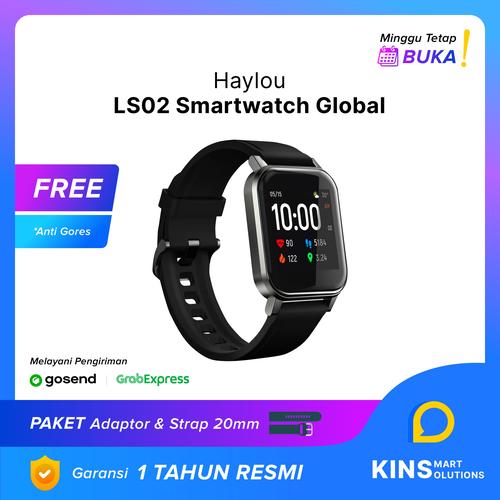 Foto Produk Haylou LS02 Smartwatch 1.4 inch TFT Screen Bluetooth Global Version - Anti Gores dari KINS Smart Solutions