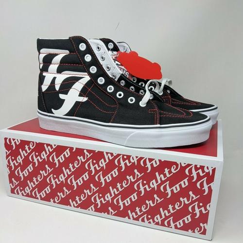vans sk8 hi foo fighters