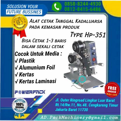 Jual Mesin Cetak Tanggal Kadaluarsa kemasan Produksi Coding HP-351 ...