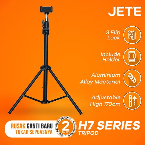 Foto Produk Tripod Universal Holder JETE H7 - 1,7meter dari JETE Official Surabaya