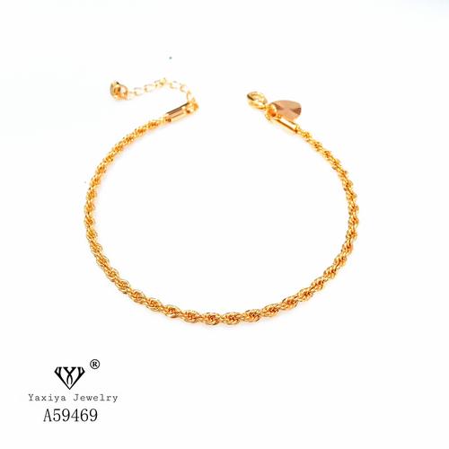 Foto Produk Gelang Rantai tambang Warna kombinasi Perhiasan imitasi Yaxiya 608 - TEBAL 2MM dari YAXIYA JEWELRY