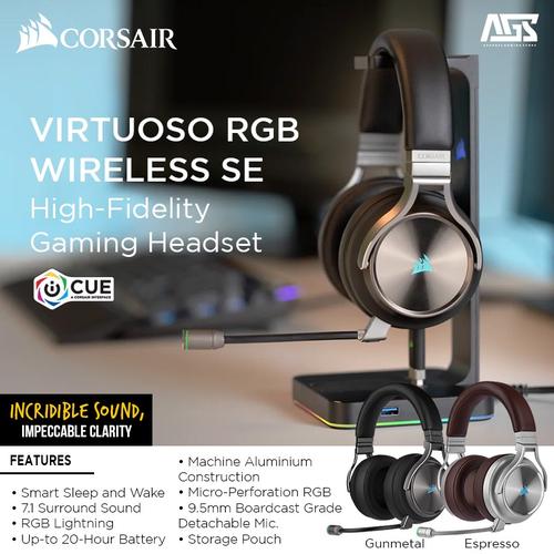 Jual CORSAIR VIRTUOSO RGB WIRELESS SE 