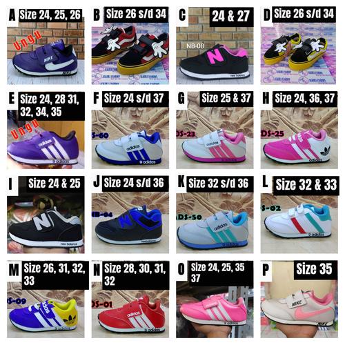 Foto Produk Sepatu Anak Murah Meriah Cuci Gudang Flash Sale dari Alkira Fashion