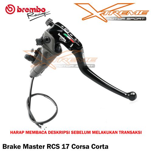 Foto Produk Master Rem Brembo RCS 17 Corsa Corta Ready Stok dari Xtreme Motor Sport