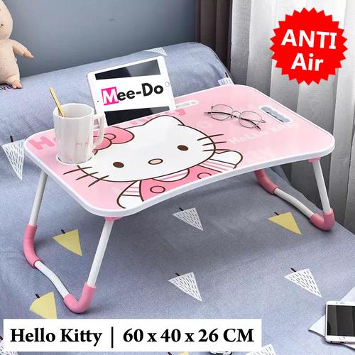 Gambar Mee-Do Meja Lipat Laptop / Meja Belajar Anak / Folding Table Karakter - HELLO KITTY dari Mee Do Kota Bekasi Tokopedia