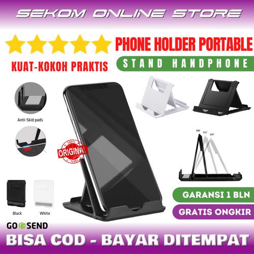 Foto Produk Phone Holder Portable Mini Plastic - Stand Phone & Tablet High Quality dari SEKOM ONLINE STORE