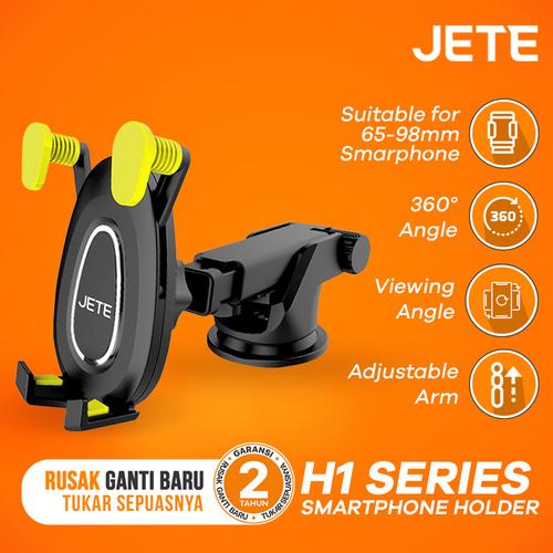 Foto Produk Car Holder Jete H1 Series Universal Smartphone - Kuning dari JETE Official Surabaya