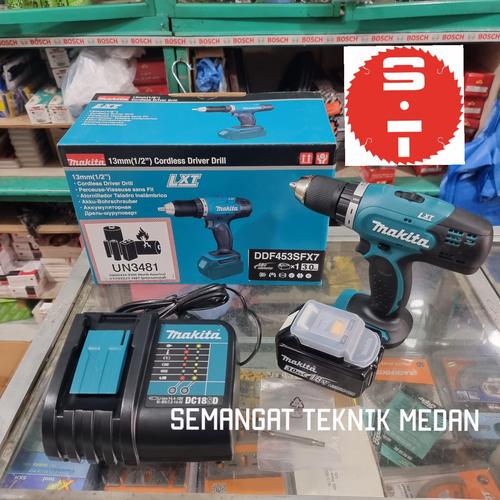 Jual DDF453SFX7 CORDLESS DRILL BOR 