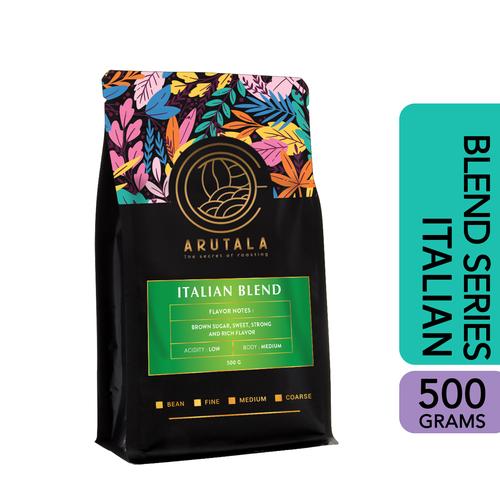 Foto Produk ARUTALA Kopi Italian Blend for Espresso Coffee 500 Gram - Biji dari Arutala Online Co.