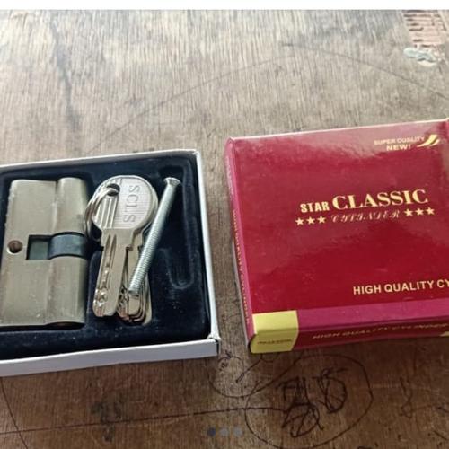 Foto Produk SILINDER KUNCI PINTU / SILINDER PINTU 60MM dari TB Bintang-Terang
