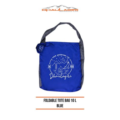 Foto Produk DH Foldable Tote bag 10L - Biru dari Dhaulagiri official