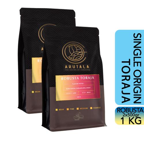 Foto Produk ARUTALA Kopi Toraja Rantebua Robusta Coffee 1KG - Bean dari Arutala Online Co.