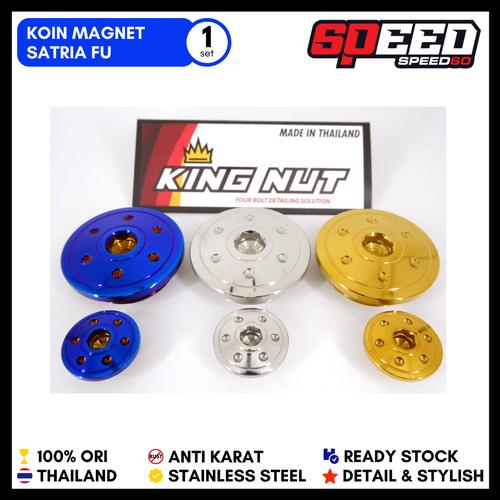 Foto Produk Koin Magnet Blok Satria FU & Satria FU Injeksi Gold Blue Silver Thaila - Satria FU, Putih dari speed60