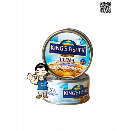 Foto Produk King's Fisher Tuna In Canned- Daging Tuna Kaleng 170g - Chunk in Brine dari IndoFresco