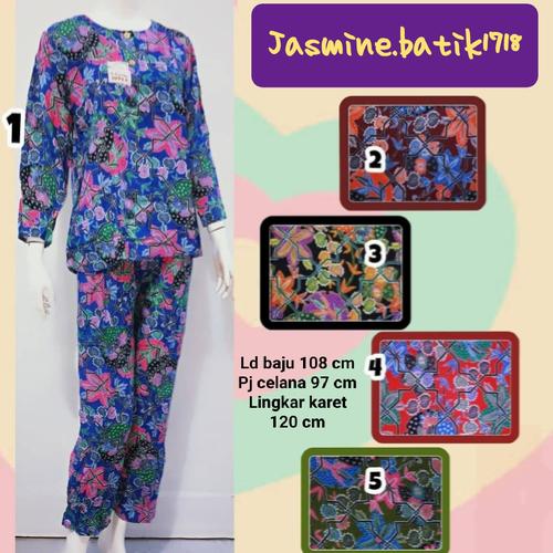 Foto Produk SETELAN CELANA PJ TANGAN PANJANG SUNAN KENCANA UNGU dari jasmine.batik1718