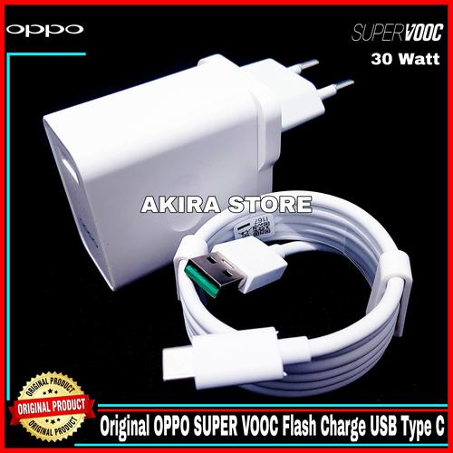 Jual Charger Oppo Reno5 F Reno 5F SUPER VOOC ORIGINAL 100% 30 Watt Type C - Jakarta Barat - Akira Store | Tokopedia