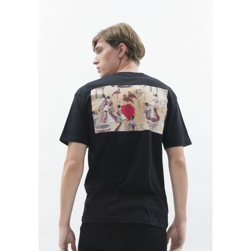 Foto Produk Kaos hitam t shirt polos houseofcuff motif Geisha READY HINGGA 4XL dari House of Cuff