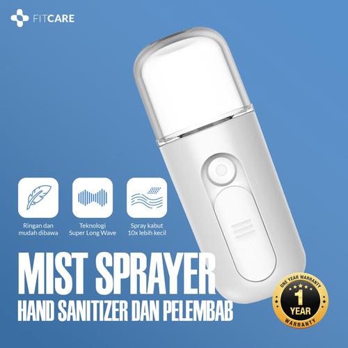 Gambar Portable Nano Mist Sprayer Fitcare - Pink dari fitcareofficial Jakarta Pusat Tokopedia