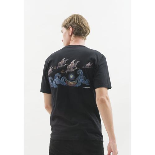 Foto Produk Kaos hitam t shirt polos houseofcuff motif Flying READY HINGGA 4XL dari House of Cuff