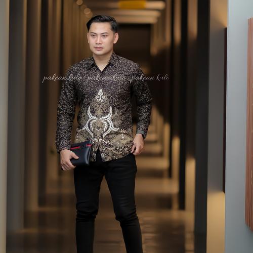 Foto Produk Batik Pria Premium Slimfit 032 - M dari Pakean kulo