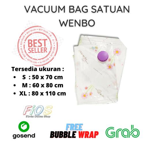 Foto Produk VACUUM BAG SATUAN UKURAN S 5070cm WENBO dari firda Online shop