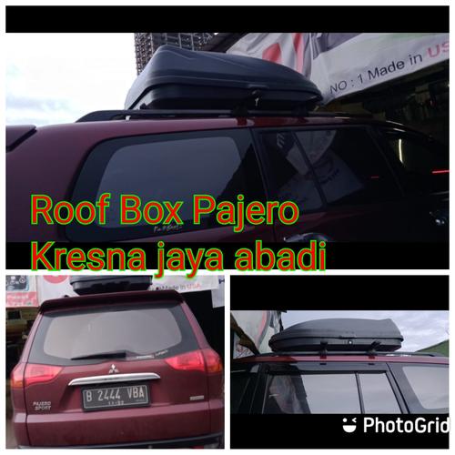 Foto Produk ROOF BOX PAJERO LAMA DENGAN KAPASITAS BESAR dari KRESNA CAR ACCESORIES