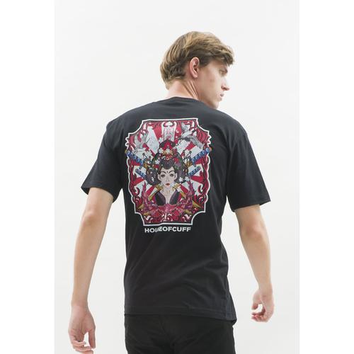 Foto Produk Kaos hitam t shirt polos houseofcuff motif Samurai READY HINGGA 4XL dari House of Cuff