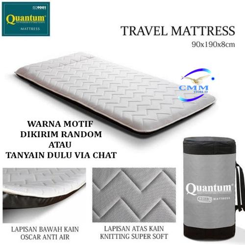 Foto Produk Kasur Lipat Quantum / Travel Bed / Kasur Gulung 90x190x8cm ORIGINAL - Kasur Aja dari CMM Store ID