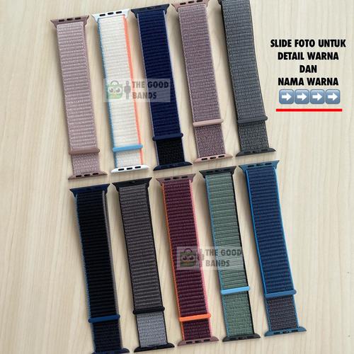 Foto Produk Strap Tali Apple Watch 1 2 3 4 SPORT LOOP WOVEN NYLON 42mm 44mm iwatch dari The Good Bands