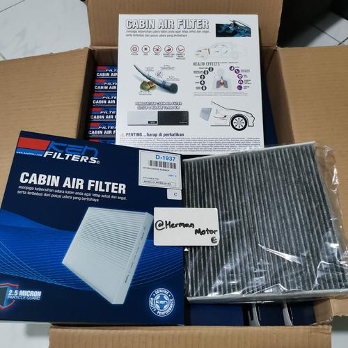 Gambar Ac Filter KEN Carbon-C(SaringanAC) Honda Mobilio, Brio satya, BRV, HRV - D1937 C Black dari Herman_motorengineer Jakarta Barat Tokopedia