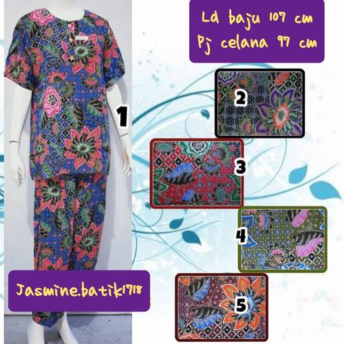 Foto Produk SETELAN CELANA PANJANG KENCANA UNGU dari jasmine.batik1718