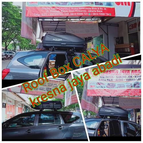 Foto Produk ROOF BOX CALYA SIGRA DENGAN KAPASITAS BESAR dari KRESNA CAR ACCESORIES