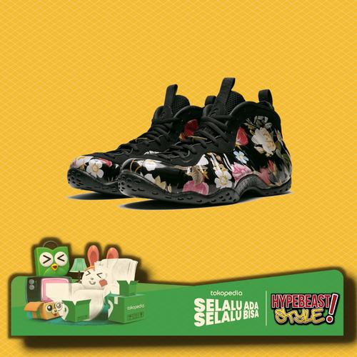 foamposite one floral