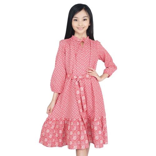 Foto Produk KIDS ICON - Dress Semi Muslim Anak CURLY 04-14 Thn - LYD01300200 - 4 thn dari Kids Icon