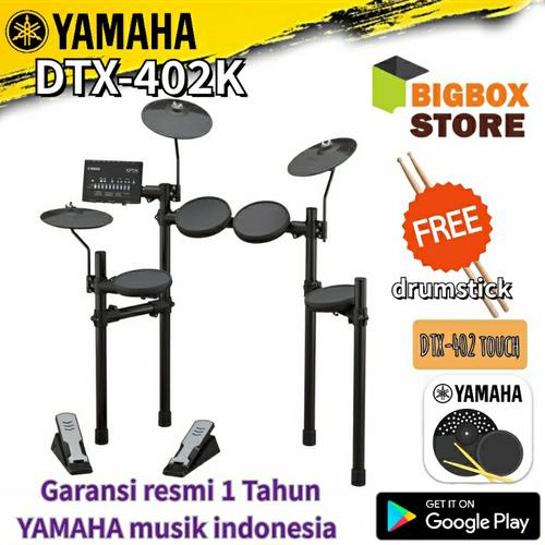 Foto Produk Elektrik Drum Yamaha DTX-402K / DTX402K/ DTX 402K / DTX 402 dari BigBox store