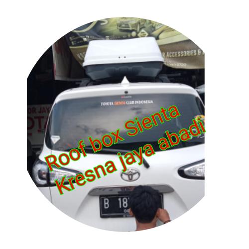 Foto Produk ROOF BOX SIENTA TOYOTA DENGAN KAPASITAS BESAR dari KRESNA CAR ACCESORIES