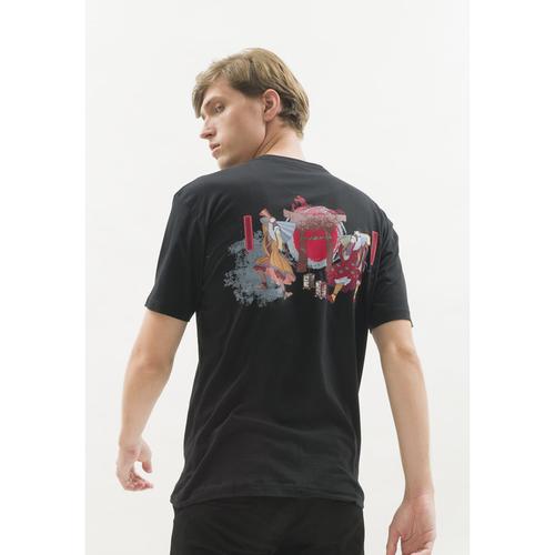 Foto Produk Kaos hitam t shirt polos houseofcuff motif Gate Black READY HINGGA 4XL dari House of Cuff