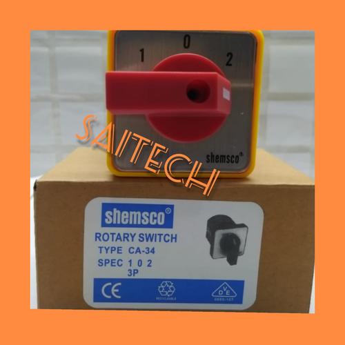 Jual Selector Switch Shemsco 1-0-2 3Pole. Rotary Switch - Kota Bandung ...