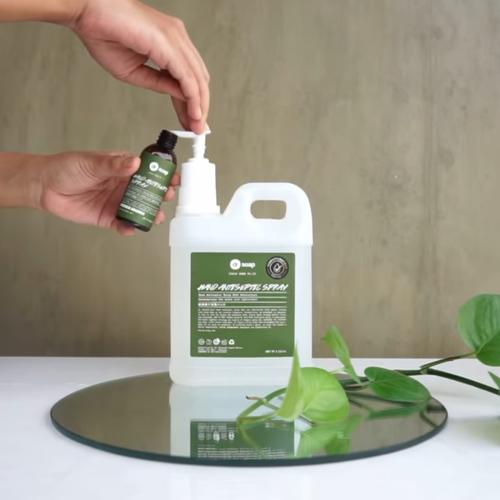 Gambar dr soap Hand Antiseptic Spray refill 1 liter - Extra hand pump dari soapitoff Kota Medan Tokopedia