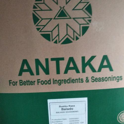 Antaka Rasa Jual Bumbu Tabur Antaka rasa Balado 1 Dus Karton 20kg isi 200 pcs X 100 ...