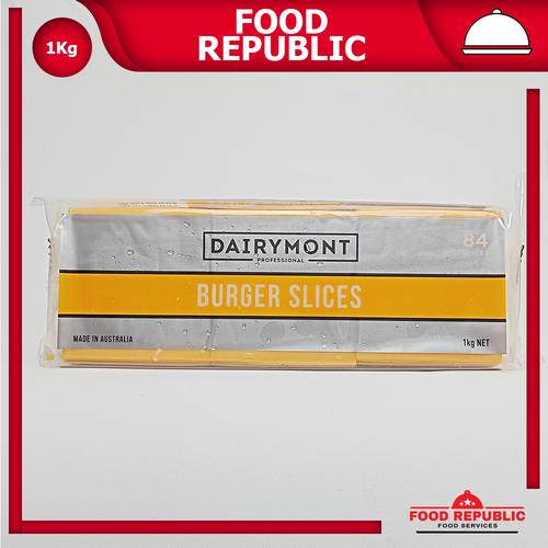 Foto Produk RED CHEDDAR CHEESE SLICE BURGER CHEF CHOICE 1 KG isi 84 LBR HALAL dari Food Republic
