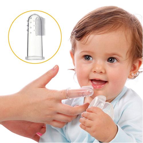 Foto Produk Marveila Silicone Finger Toothbrush/Sikat Gigi Bayi Silicone With Box dari Marveila & Friends