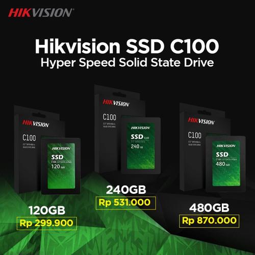 Foto Produk HIKVISION SSD C100 480G dari Myclub