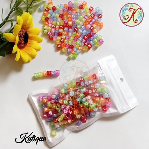 Foto Produk Mote Manik Huruf per 250 pcs dari Kutique Craft