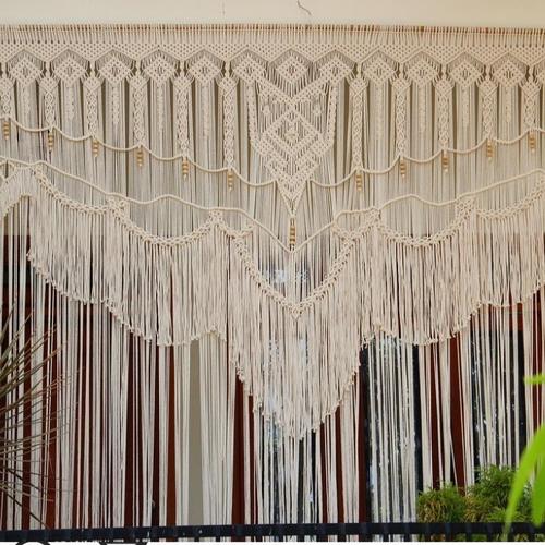 macrame curtain