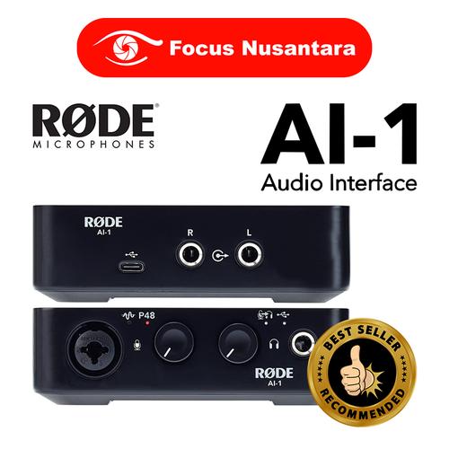 Foto Produk RODE AI-1 Audio Interface dari Focus Nusantara