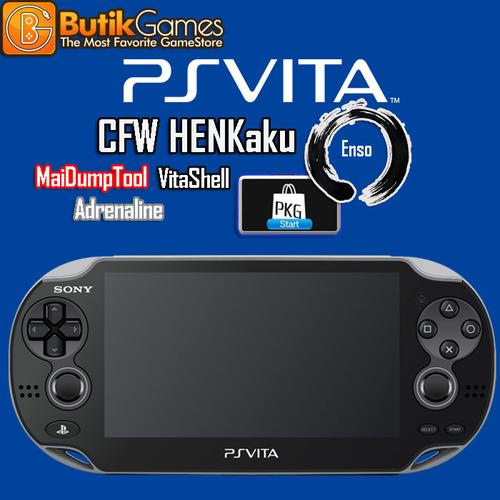 Jual Sony PS Vita PSVita Fat Full Game henkaku enso 3.60 Jakarta